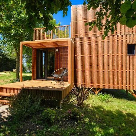 Chalet De Charme Avec Piscine Villa Aurade Bagian luar foto
